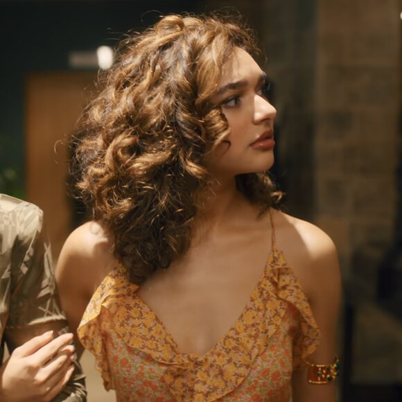 NWT Maje Rissol Cotton Ruffled Maxi Dress ASO Flora The Winx Saga - Picture 15 of 15